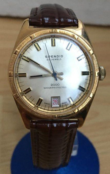 Uhren: Spendid Handaufzug Herren Armbanduhr – Gebraucht aus Matzendorf von BTCSwisswatcher 1