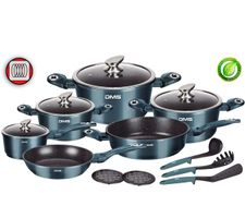 + DMS® 15 Tlg Kochgeschirr Induktion KochTopf Topfset