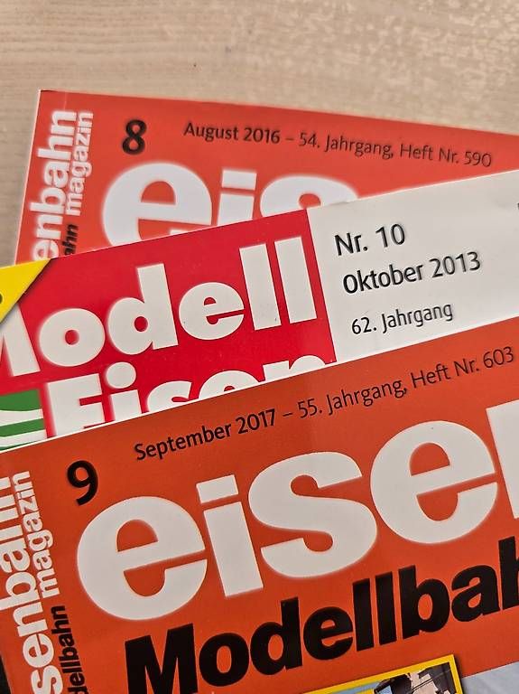 Revues & Magazines: 3x eisenbahn magazin – D'occasion à Lignières par grisoux41