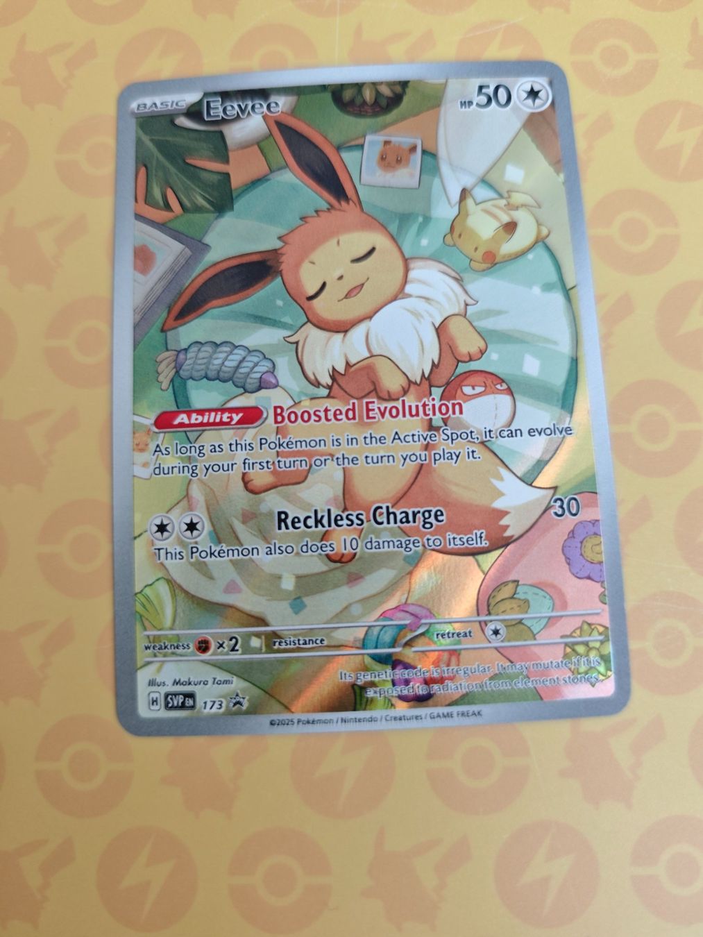 Pokémon Sammelbilder & Trading cards: Eeve 173 Pokemon Promo – Gebraucht aus Oberrohrdorf von Benjamin_Lieber