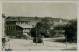 Ancienne gare Cornavin Genève PLM/JS Avant 1909