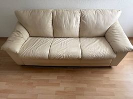 Bettsofa Leder