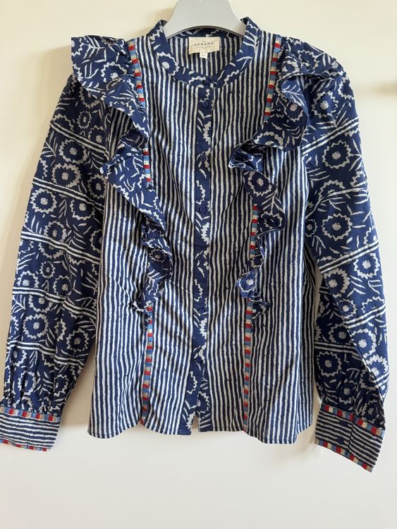 Chemisier 0039 ITALY - Bleu - Taille L - Neuf Avec étiquettes