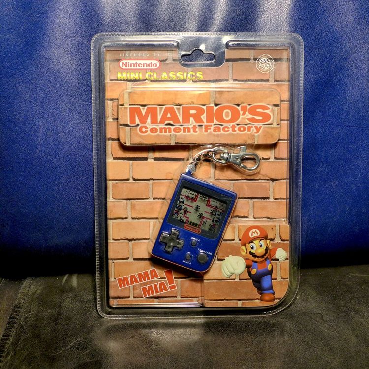 game watch mini - mario's cement factory (Neu und originalverpackt) in ...