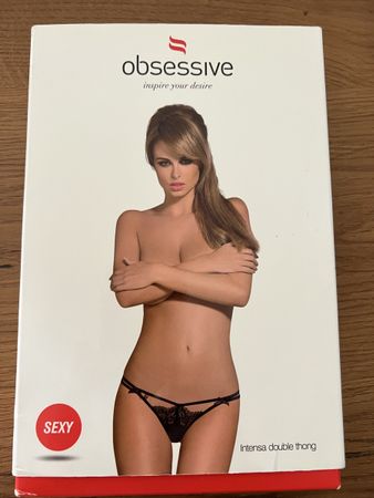 Obsessive Intensa Double Thong, Grösse L/XL, Neu
