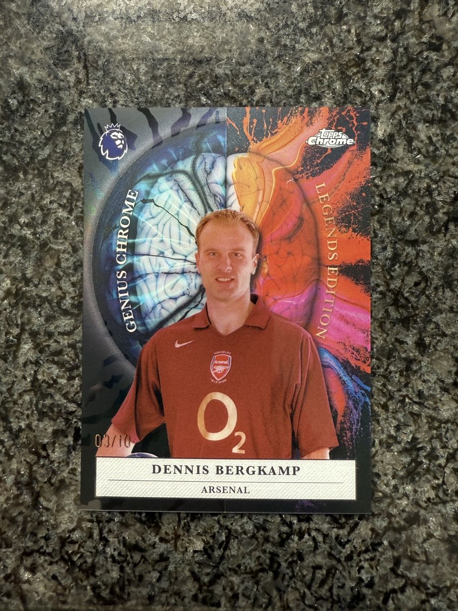 Topps Carte collezionabili: Topps Chrome Genius Legends Edition Dennis Bergkamp 03/10  – Nuovo (secondo la descrizione) da Augst BL venduto da jar_p6s8