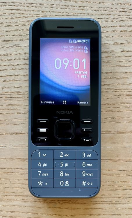Nokia 6300 4g Seniorenhandy 2G Mit 5800 MAh Akku - Extra Große Tasten Dual SIM Seniorenhandy