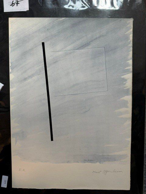 Grafica & Litografie: Meret Oppenheim, Farb-Litho, E.A., handsigniert, ungeramt – Usato da Füllinsdorf venduto da havi4