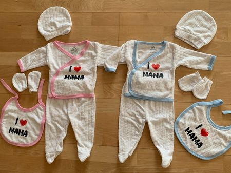 10 teiliges Baby Kleiderpaket Gr. 50 (Neugeboren), NEU