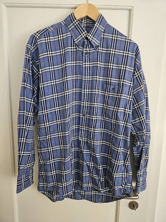 Burberry Hemd original  Karo blau, Gr. M