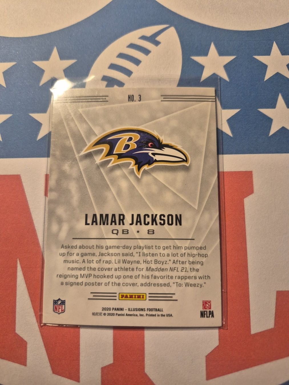 Panini Sammelbilder & Trading cards: NFL Lamar Jackson Baltimore Ravens – Gebraucht aus Treiten von Sauber73 1