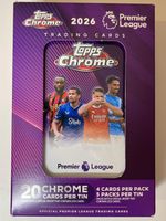 Topps Chrom Premier League 2026 Tin