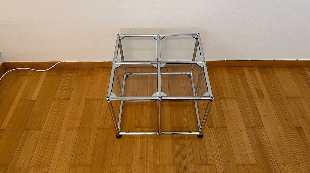 Tische: USM Glas Couchtisch – Gebraucht aus Zug von tho_b78v