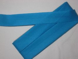 Schrägband türkis 2cm / 1cm breit