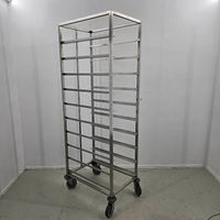 Tablettwagen 10 Einschübe B 42.5 x T 69 cm