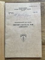 Elvis Presley US-Army Theoriebuch 1959 signiert und original
