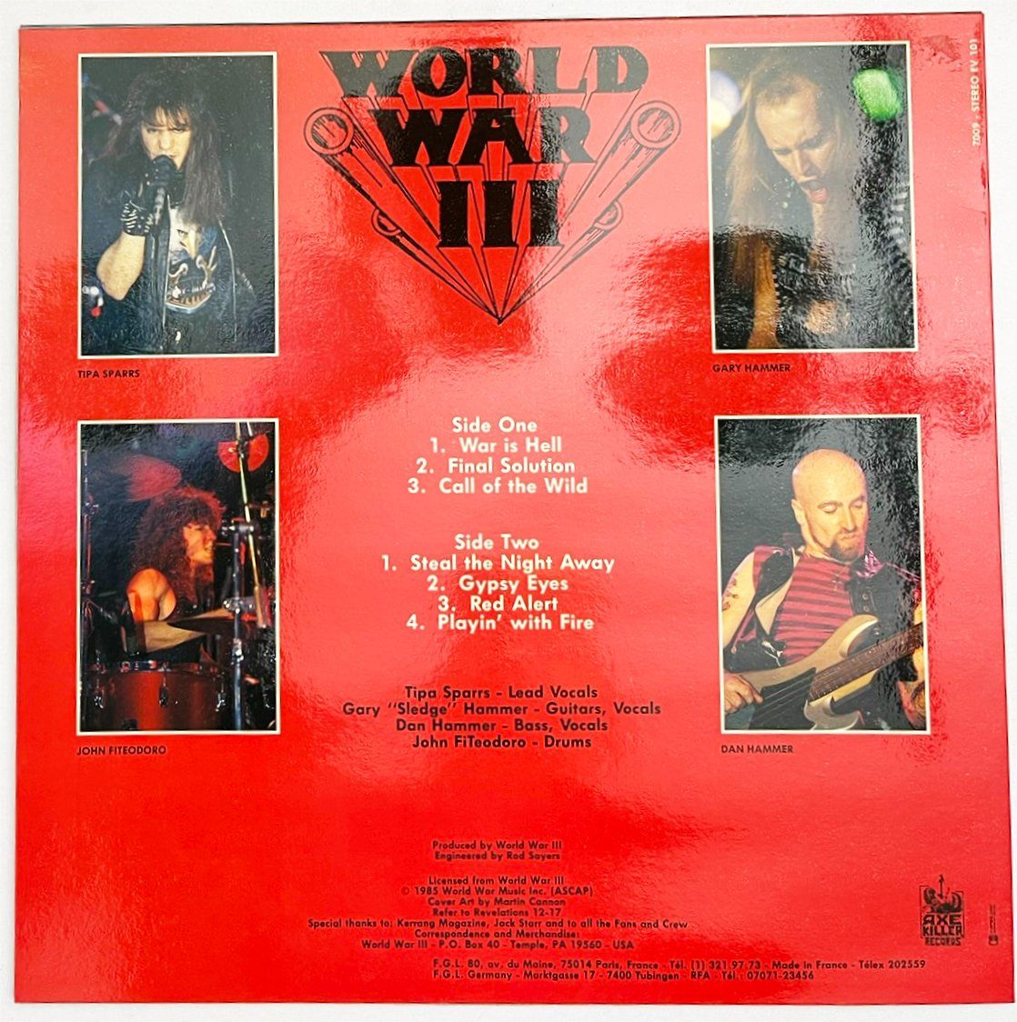 Schallplatten: LP: WORLD WAR III - same – Neu (gemäss Beschreibung) aus Frenkendorf von Yard-Sale-2000 1