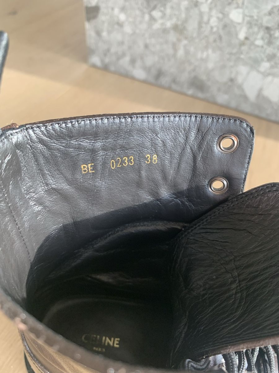 Celine Scarpe da donna: Celine Boots Vintage Brown – Usato da Tuggen venduto da MoBa-Vintage 5