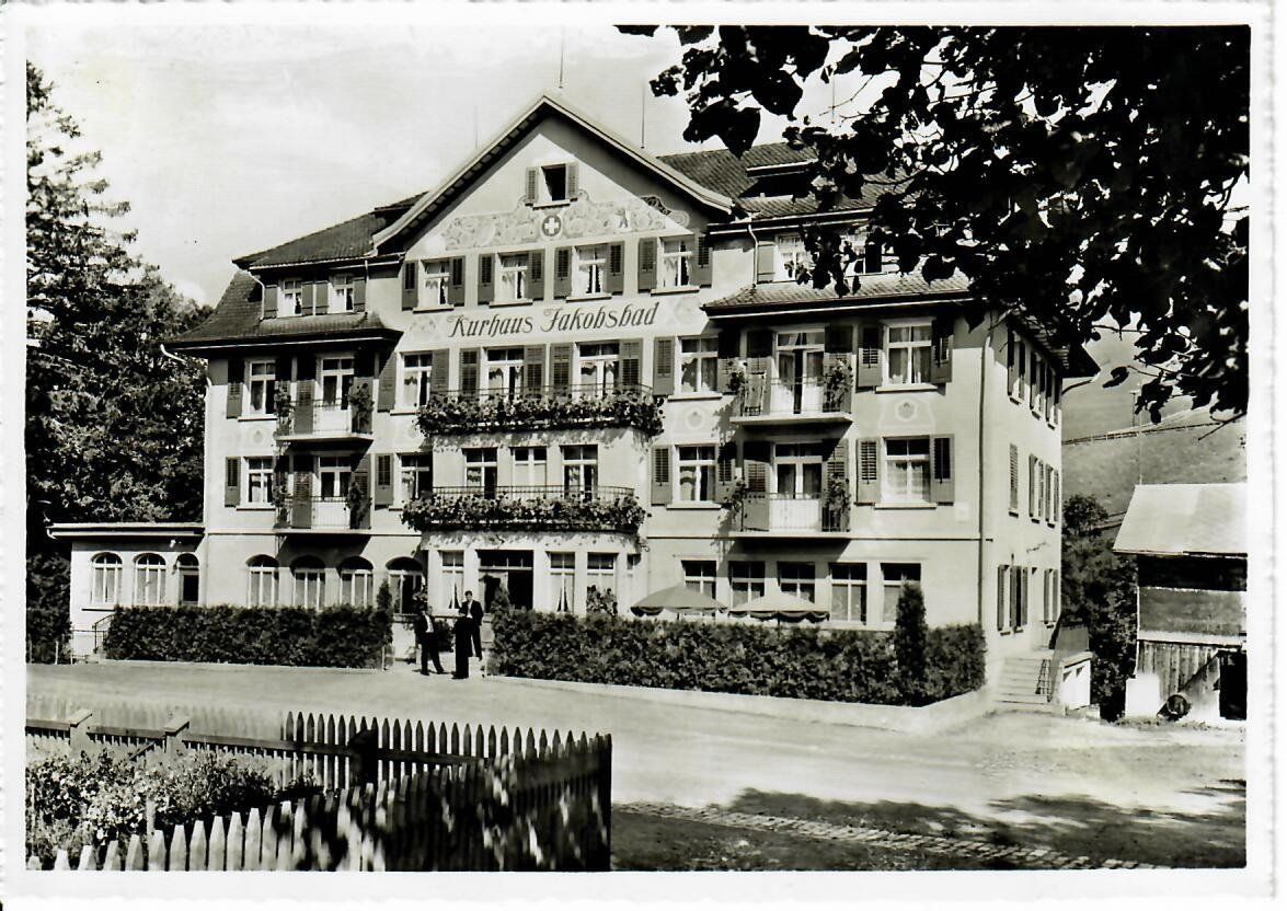 Cartoline postali: Kurhaus Jakobsbad – Usato da Hochdorf venduto da Ziegel-16