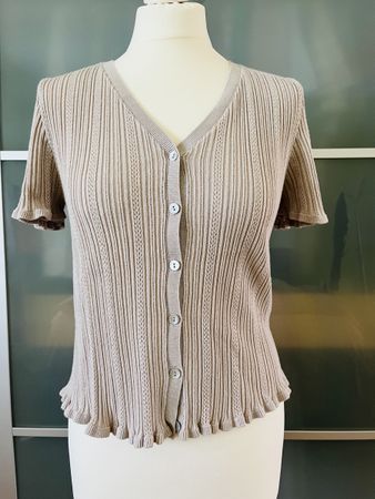 Sommer Strick-Shirt Gr. S