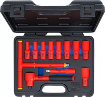 VDE-Steckschlüssel-Satz, (3/8"), 7 - 22 mm, 12-tlg.