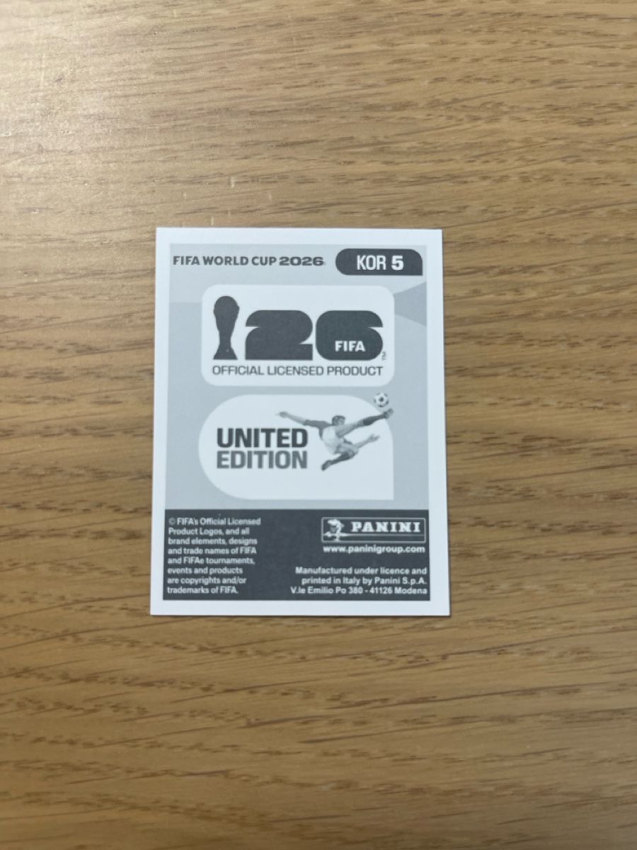 Autocollants: Panini FIFA WC KOR 5 – Neuf (Voir description) à Lausanne 26 par mar_2ldv 1