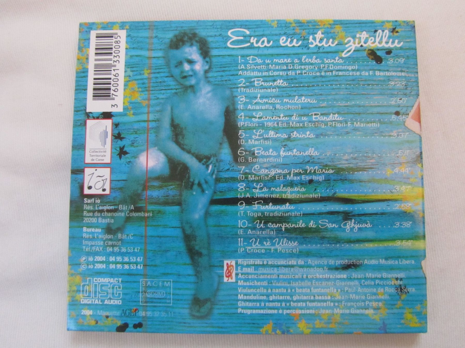CD: MAI PESCE:  Era eu stu Zitella – Usato da Seengen venduto da mikelele 2