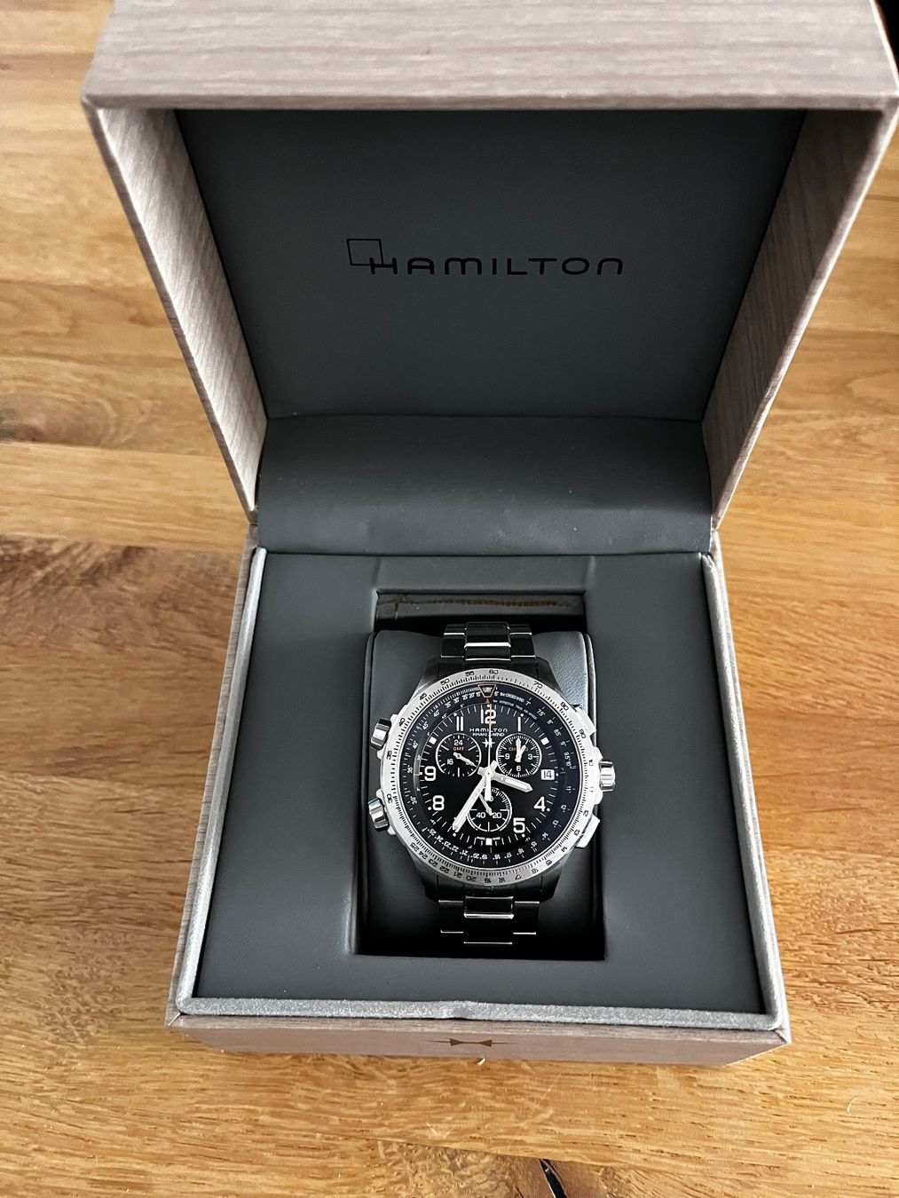 Hamilton Orologi: Hamilton Khaki X-Wind Chrono GMT – Usato da Riedholz venduto da el_luchador80