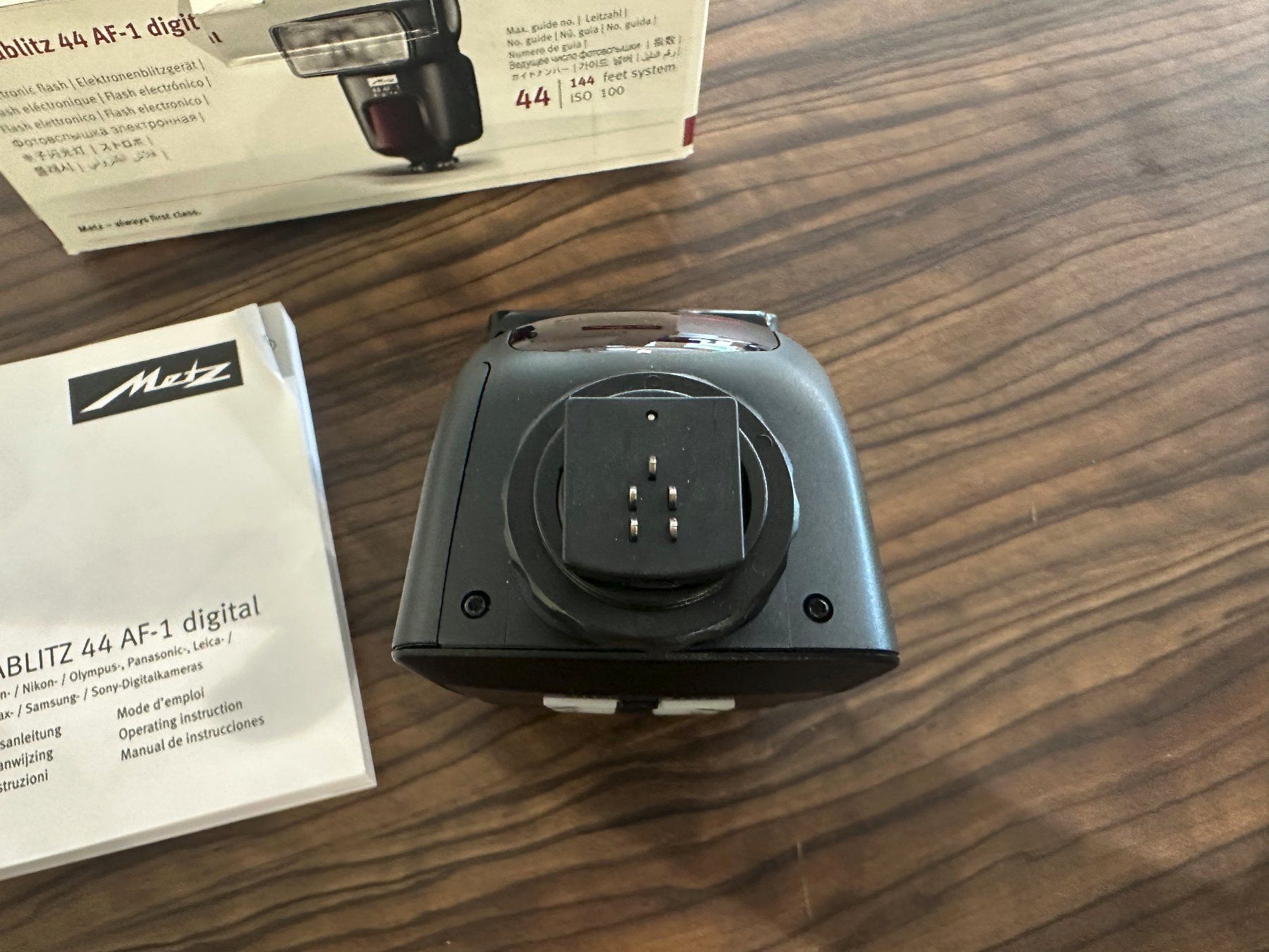 Mecablitz Flash: Metz mecablitz 44 AF-1 digital – Usato da Appenzell venduto da 1xRichtig 4