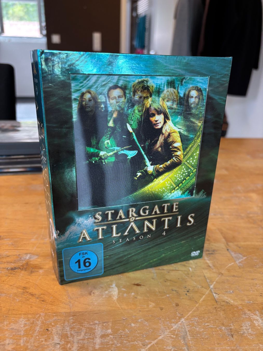 Tutti i DVDs: Stargate Atlantis Staffel 4 DVD Box Set gebraucht DE – Usato da Niederlenz venduto da Isstaa