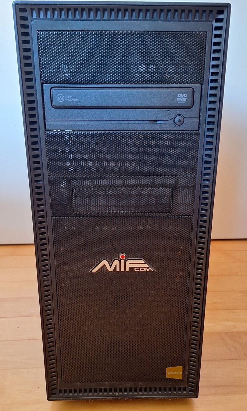 Gehäuse: PC-Case Deepcool Tesseract, Midi-Tower - black | MIFCOM – Gebraucht aus Zeiningen von Bonzei