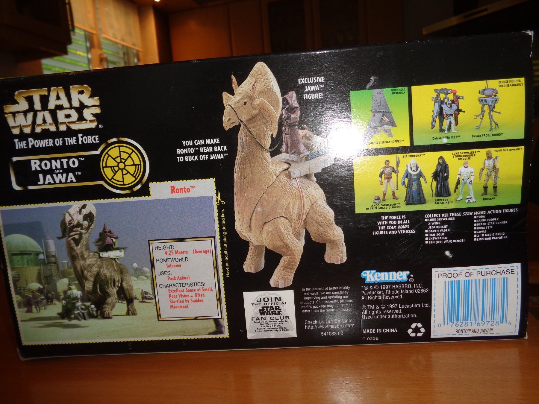 Hasbro Giocattoli: Star Wars Hasbro  Ronto mit Yawa – Usato da sargans venduto da Angamar 2