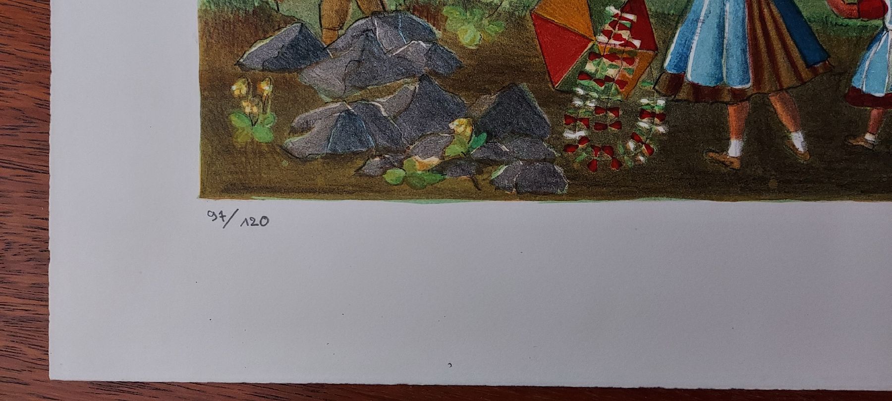 Grafica & Litografie: Lithografie von Doris Vernazza – Usato da Küssnacht am Rigi venduto da Mukare 1