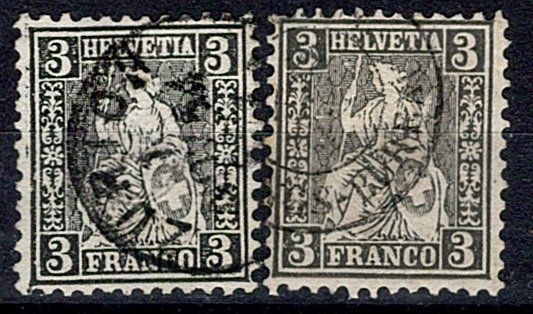 Tutti i francobolli: Sitzende Helvetia (871) – Usato da Burgdorf venduto da blinky01