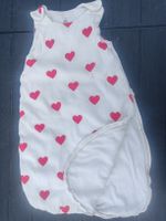 Schlafsack Petit Bateau Herzen  guter Zustand
