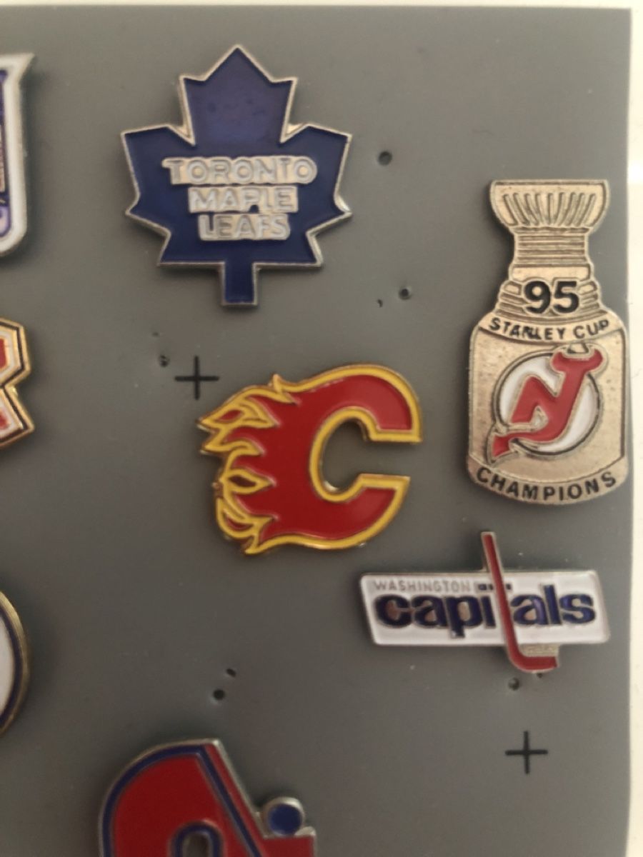 Spille & Fermagli: NHL Pin set – Usato da Osogna venduto da goodthingme 2
