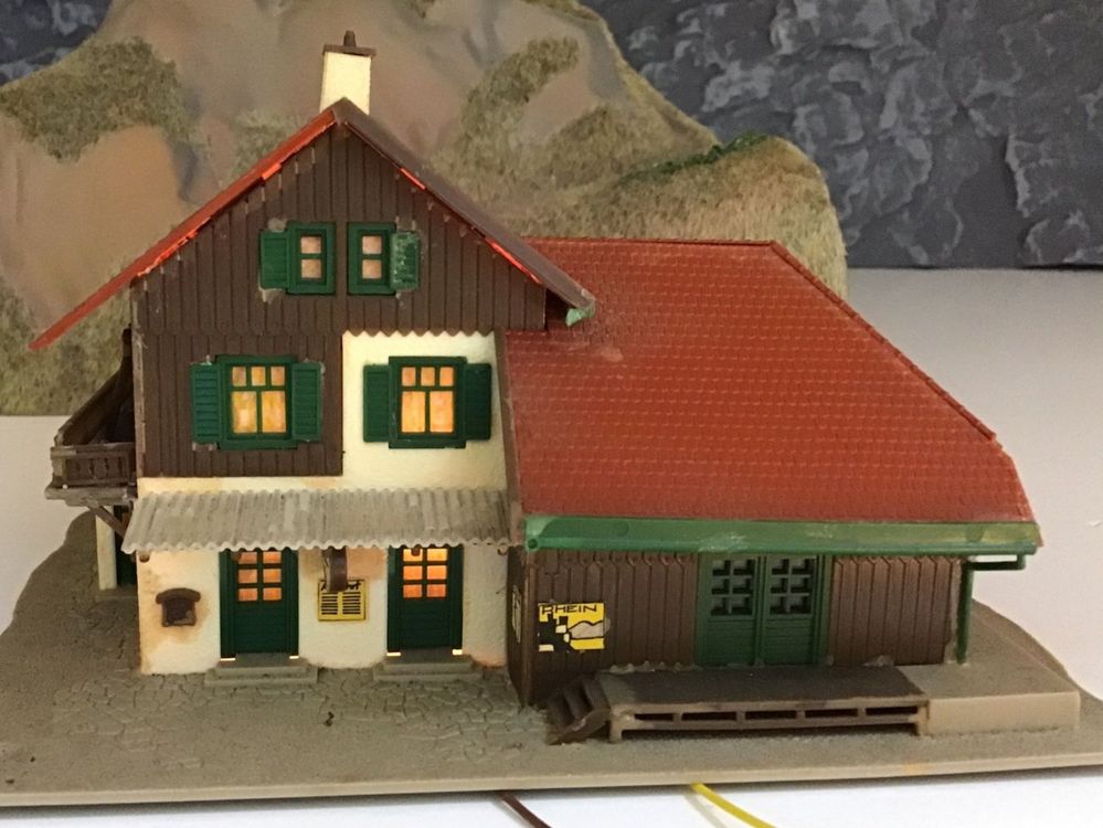 NOCH Kleiner Schuppen Für Modelleisenbahn Spur N – Bunt Und Detailreich