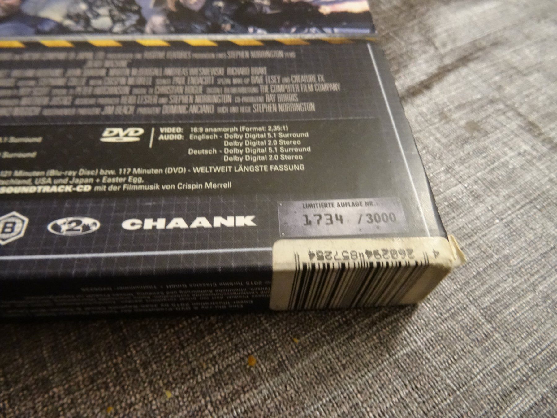 Alle DVDs: Death Machine 3-Disc Collector's Edition Blu-Ray DVD – Gebraucht aus Olten von Disc-Verkauf 3
