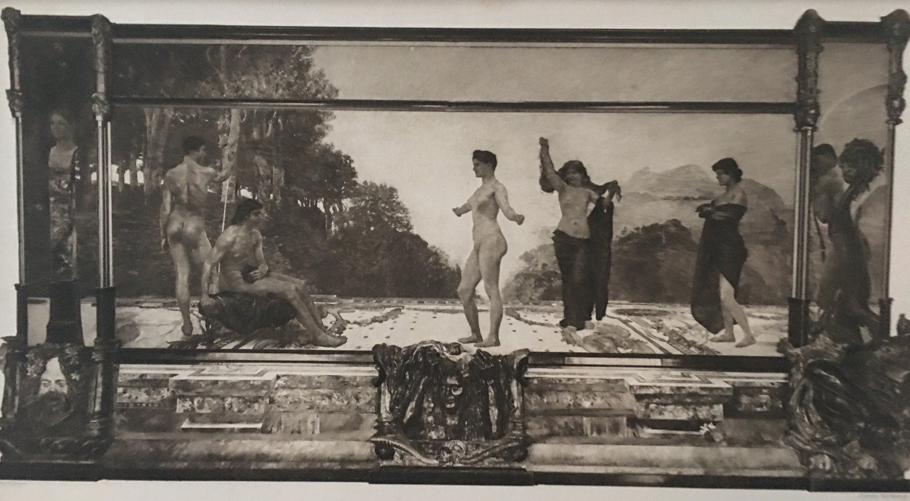 Grafica & Litografie: Max Klinger            "Das Urteil des Paris"  GRAVURE – Usato da Nennigkofen venduto da juhit 3
