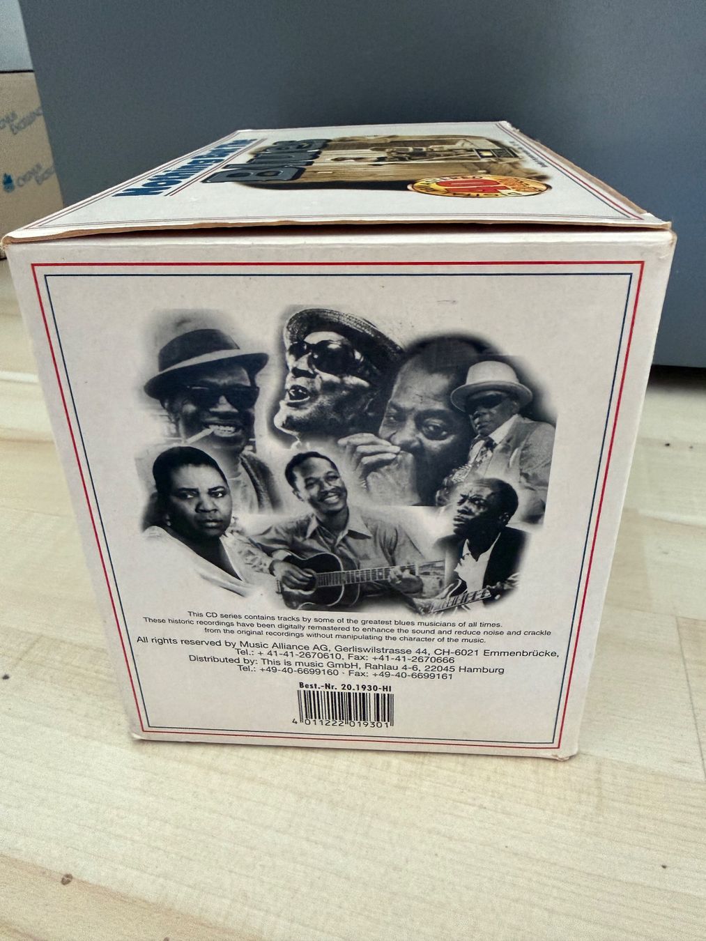 CD: Blues Collection: "Nothing But The Blues" - 40 CDs! – Usato da Altstätten SG venduto da sheamus 3