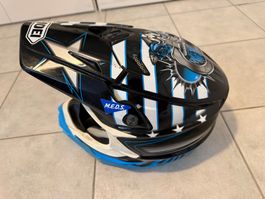 Shoei VFX-WR Gr.M (57-58cm), Motocross Helm schwarz blau