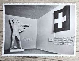CL22 Carte Postale + Timbre Suisse 1939