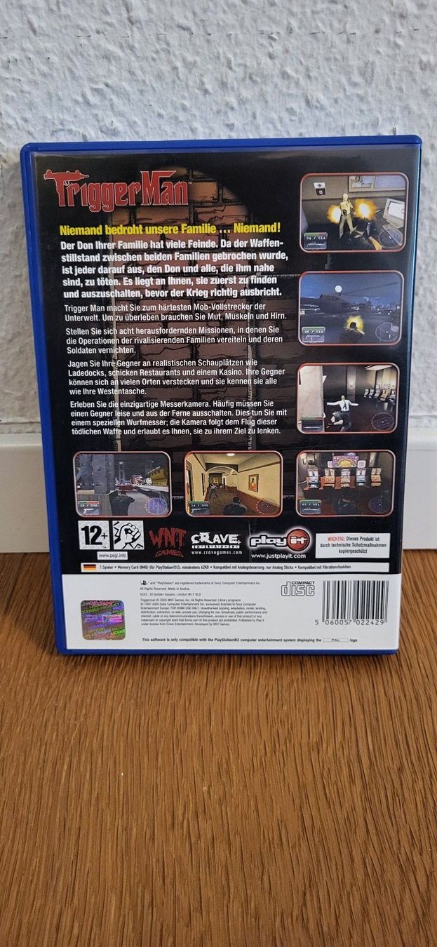 Sony Giochi: PS2 - Trigger Man – Usato da Münsingen venduto da DigitaleSpielecke 1