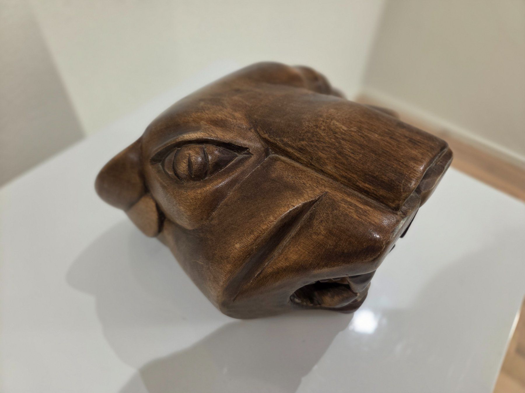 Maschere: Panther Kopf in Holz – Usato da Gersau venduto da pd-design-and-art 6