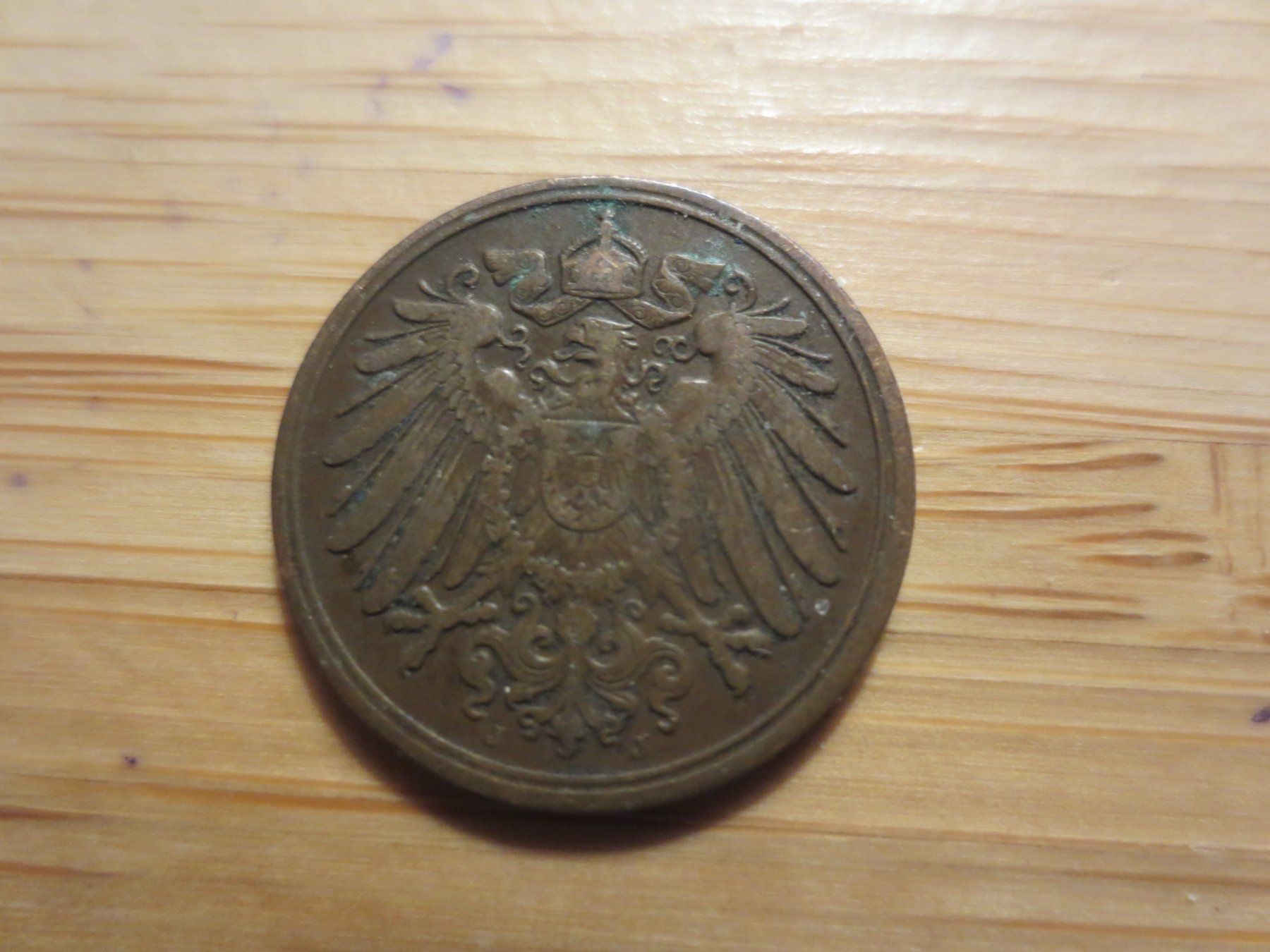 Tutti le monete: Deutsches Reich 1Pfennig 1904 – Usato da Weier im Emmental venduto da waefler03 1