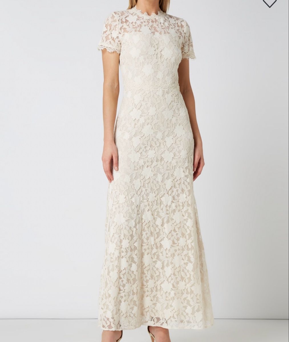 Vila Vestiti: Spitzenkleid | Gr. 36 | beige | lang – Nuovo (secondo la descrizione) da Spreitenbach venduto da Sujrkwxl