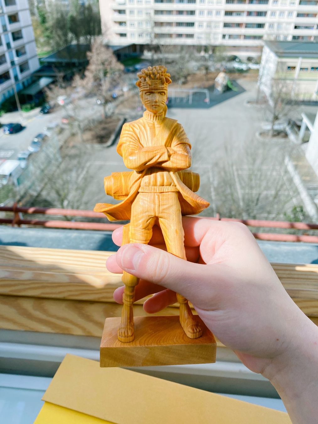 Figuren: Naruto wooden craft figure – Neu und originalverpackt aus Genève von F-Rex 4