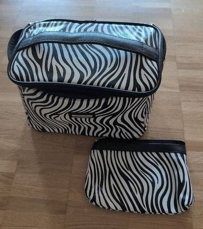Schminktasche & Necessaire Set - Zebra Muster