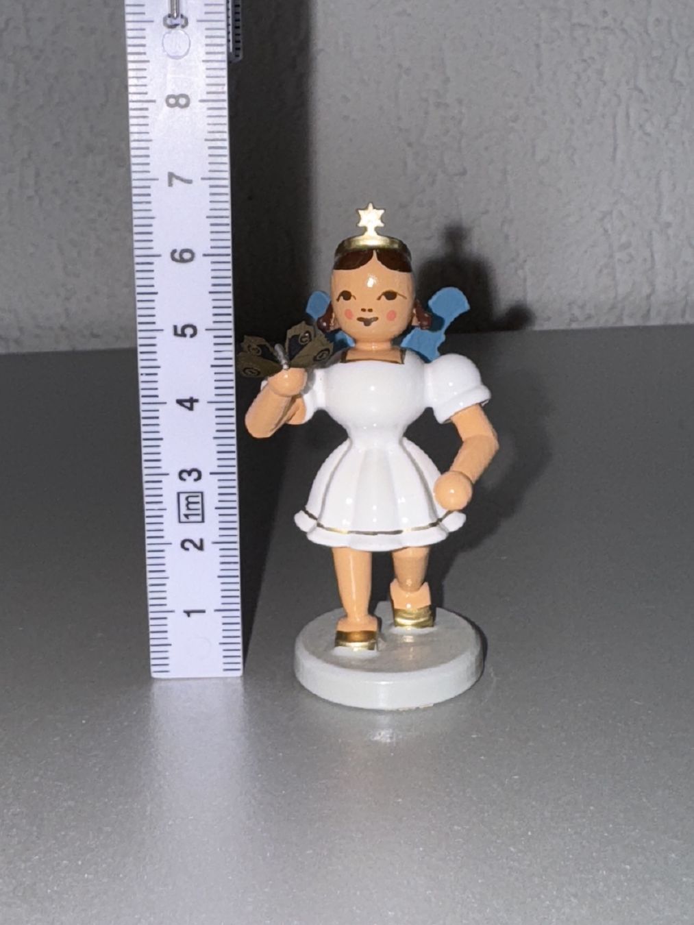 Tutte le decorazioni: Blank Engel mit Schmetterling, Handarbeit, Schutzengel – Nuovo e nell'imballaggio originale da Grosswangen venduto da Second_hand_paradise 5