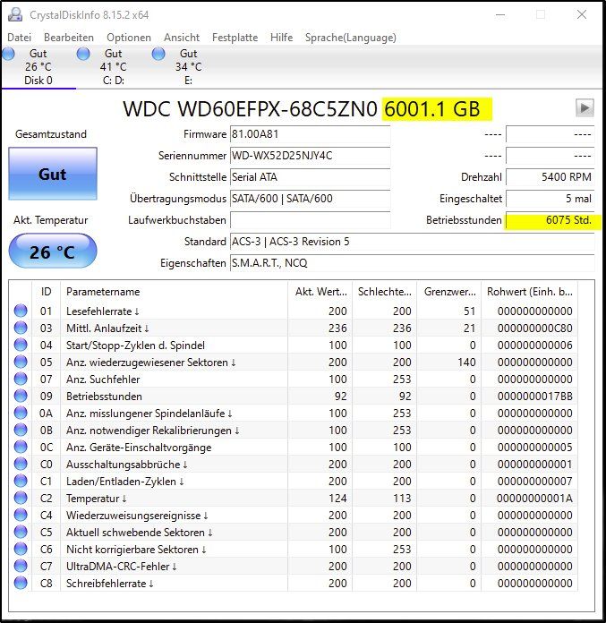 Synology Server: Synology DS718+ NAS mit 2x 6TB WD Red – Gebraucht aus Fischbach-Göslikon von Stalifas 3